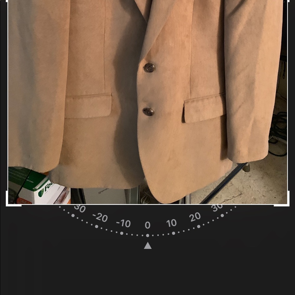 Mens Suede Blazer